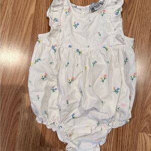 Petite Plume Floral Romper